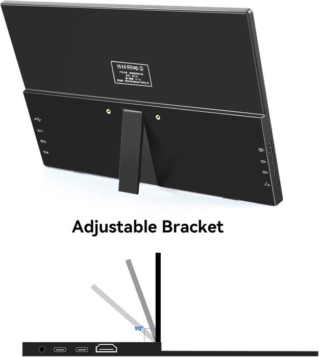 15.6" преносим тъч монитор FHD IPS USB-C HDMI с HDR
