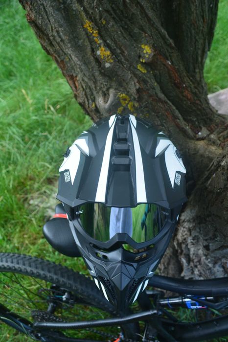 Casaca Full Face Silvis Shiney Black
