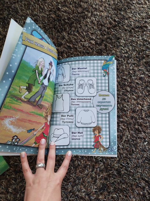 Картинен речник по немски език