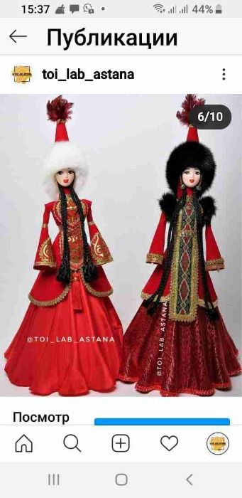 Эксклюзивные куклы и сувениры