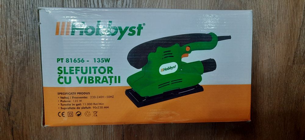 Șlefuitor cu vibratii 135 w, 11.000 rpm, 230v