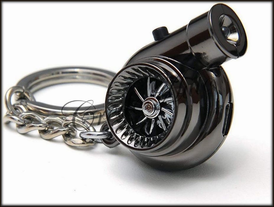 Ново!Масивен ключодържател TURBO (свирещ с работеща перка) Турбо