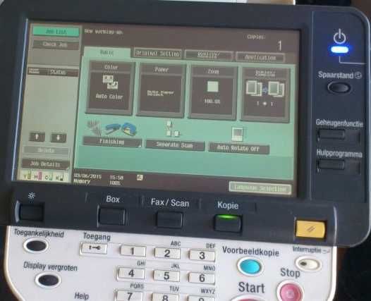 Konica Minolta Bizhub C360I с финишер