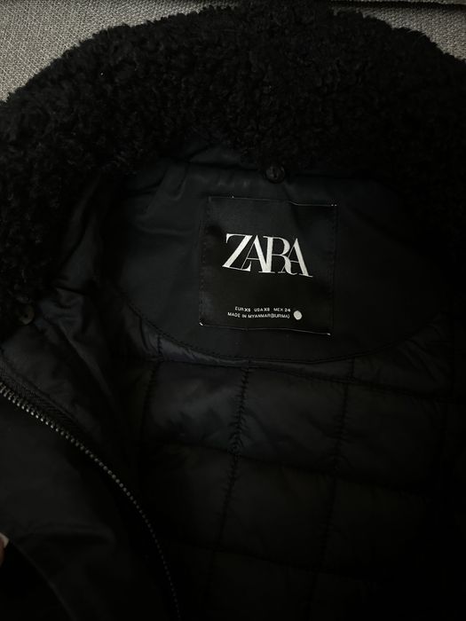 Куртка Zara со съемным воротом