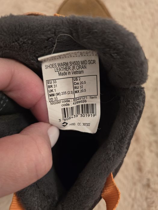 Ghete Decathlon masura 33