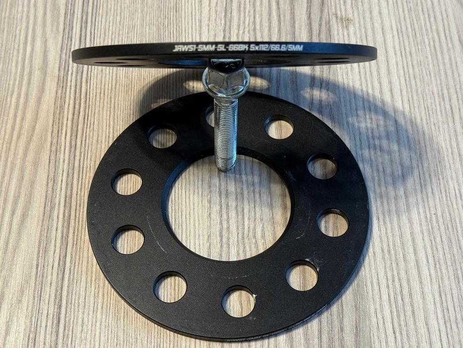Set 2 distantiere Japan Racing 5x112 pe 5mm 66.6