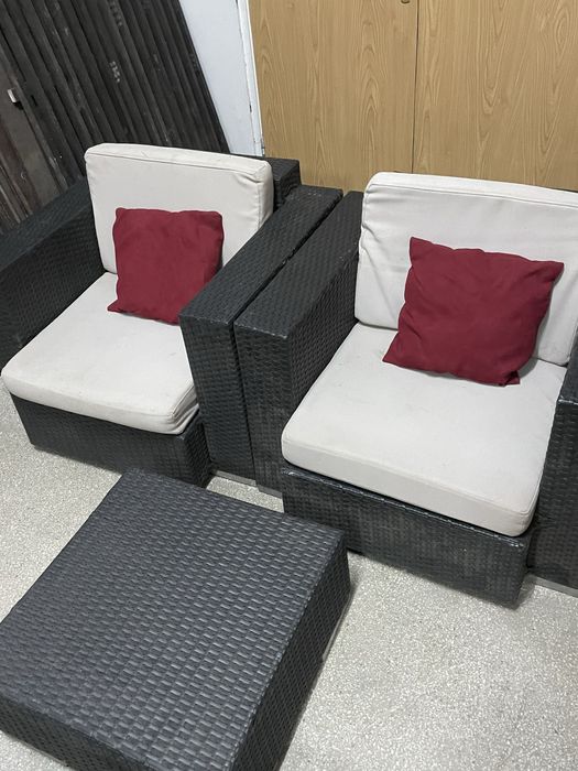 Set de terasa din poliratan