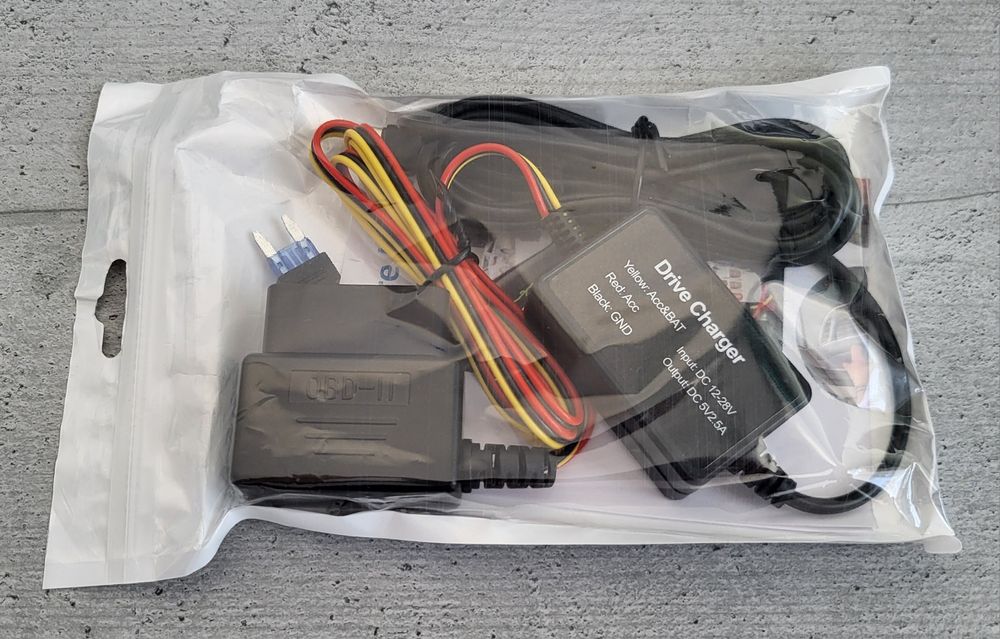 Camera de bord 70mai T800E 4K + kit supraveghere parcare + card 128GB