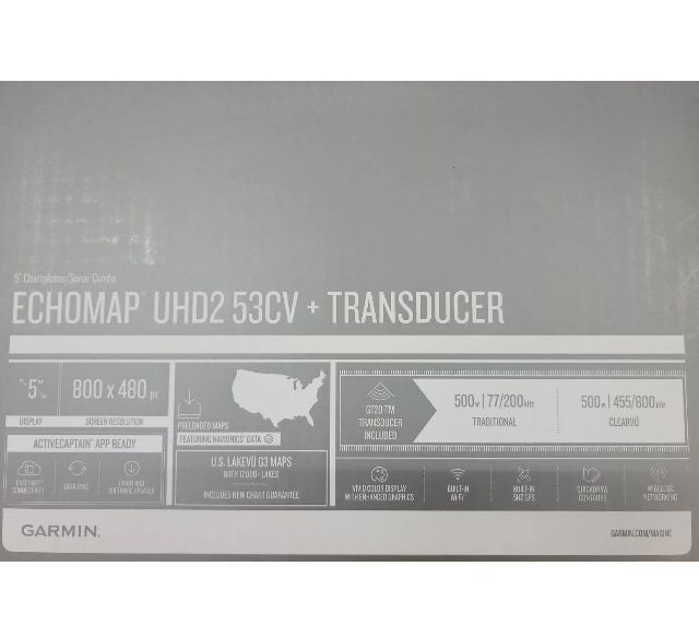 Эхолот Garmin ECHOMAP UHD2 53CV