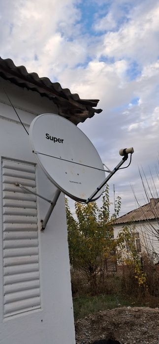Спутниковое антена полный комплект