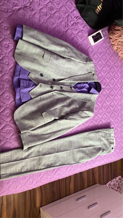 Мъжки костюм за абитуриентски бал с обувки