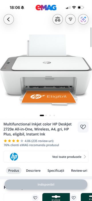 Imprimanta HP impecabila
