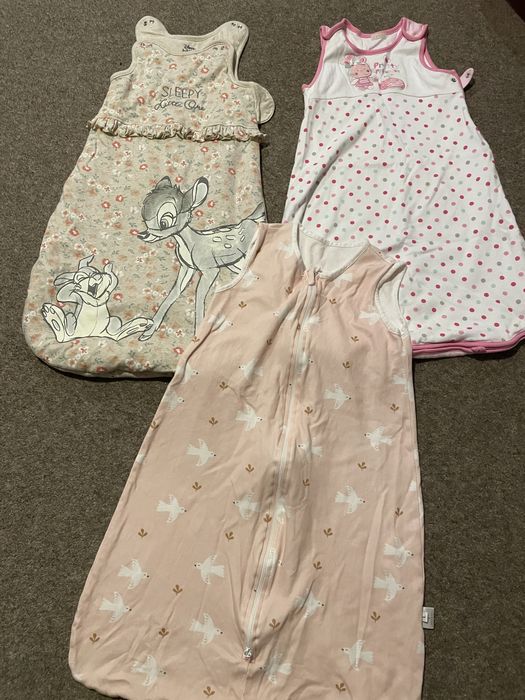 Чувалчета за сън за момиченце, с цип, различна дебелина