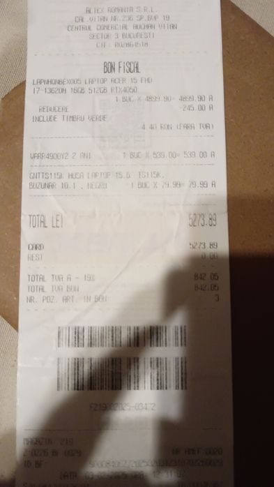 Laptop Acer Nitro V15