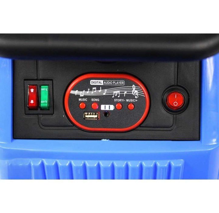 Excavator electric Kinderauto BJYT1066 60W 6V cu telecomanda Yellow