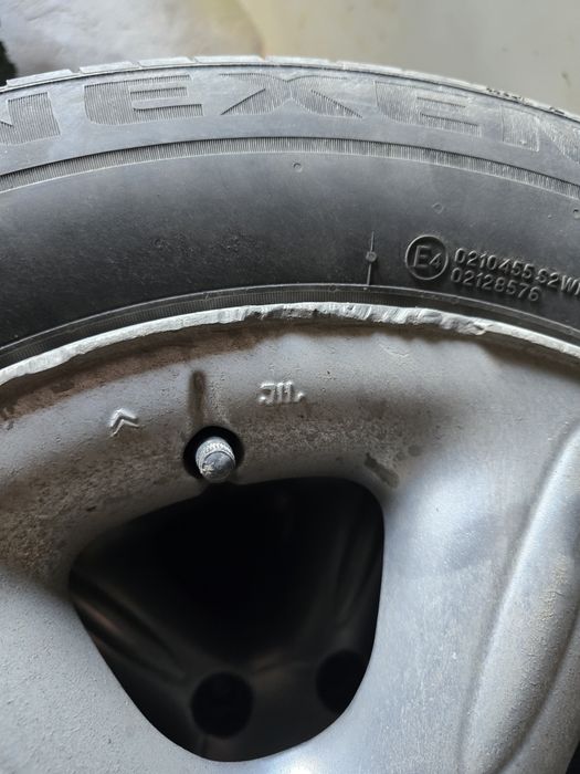 Джанти с гуми Peugeot Citroen