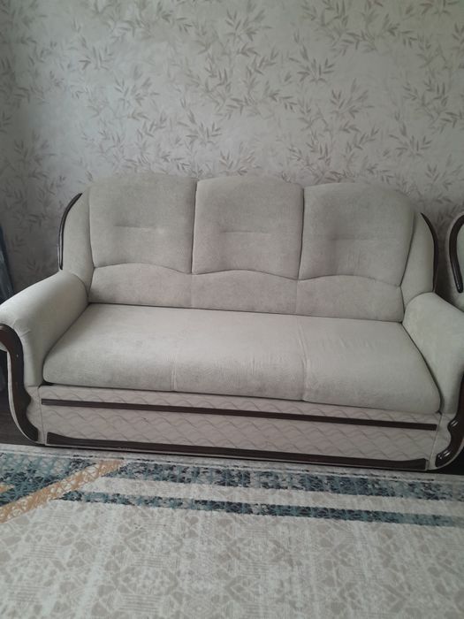 Продам диван с креслом, состояние хорошее