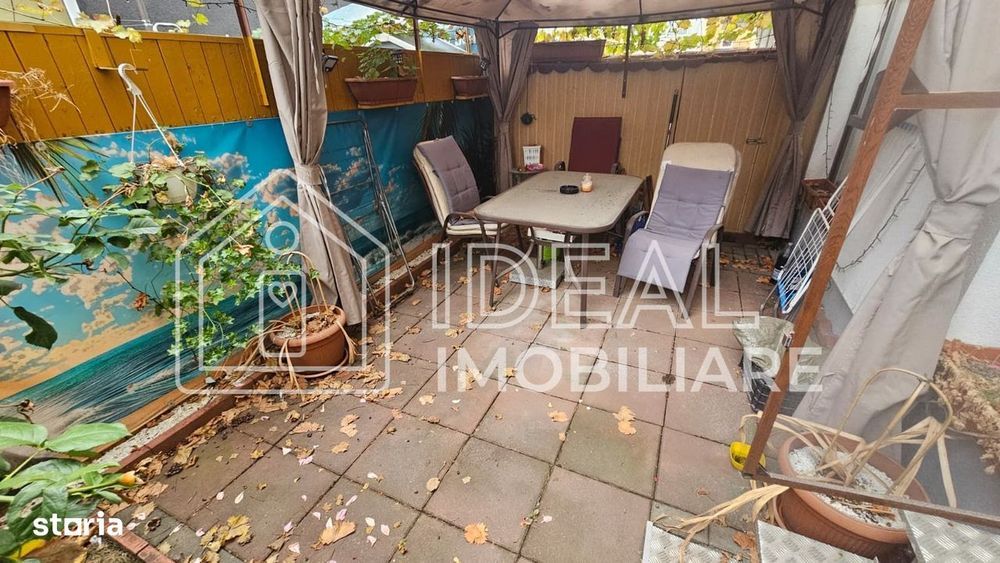 Garsoniera complet mobilata cu Gradina, Strada Virgil Ioan Ispas