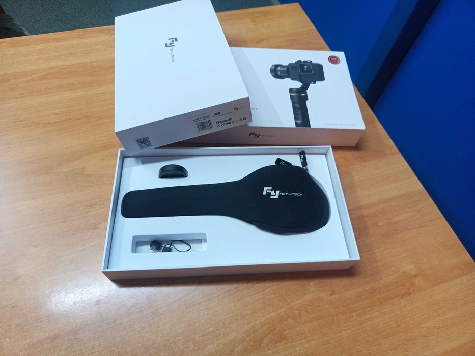 Gimbal Feiyu Tech FY-G5, 3 axe rotatie, pentru camere de actiune