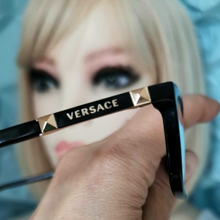 Versace Черни диоптрични очила Версаче автентични, нови