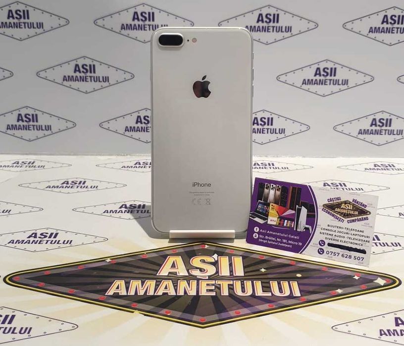 Asii Amanetului - iPhone 8 Plus, 64GB, 85% Baterie