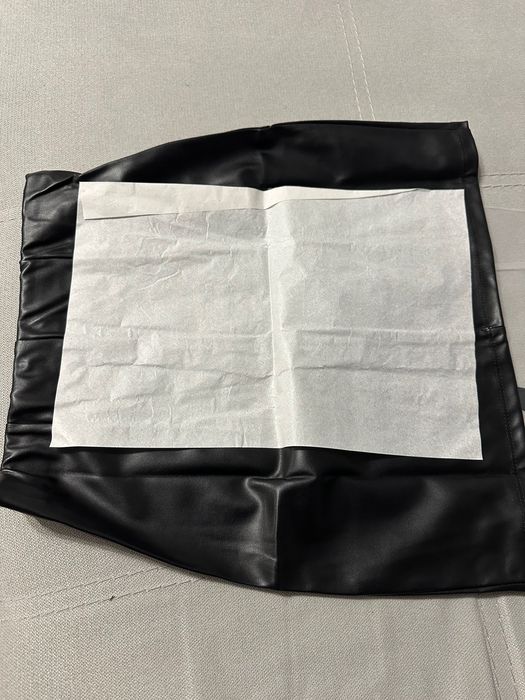 ASOS ЧИСТО НОВА ПОЛА! Черна кожена пола.