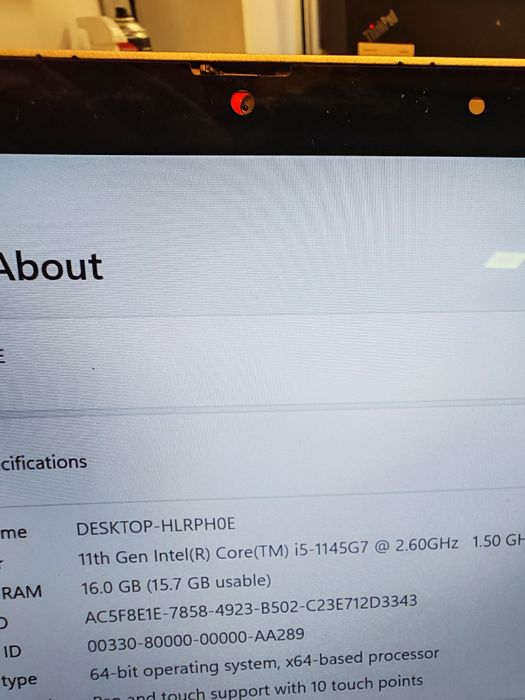 Dell 5320 i5 11th 16/256gb  touchscreen Amanet Crangasi Lazar  55487
