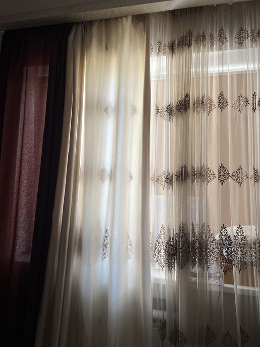 Продам шторы + тюли