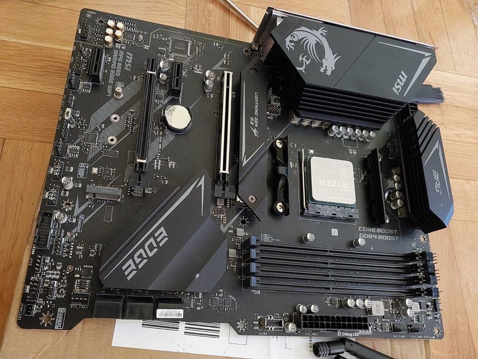 AMD Ryzen 9 5900X + MSI B550 Gaming Edge Wi-Fi