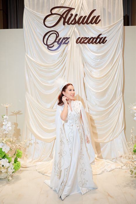 Платье ручной работы на узату