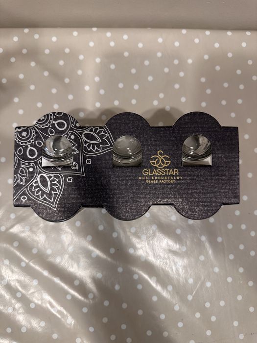 Красивые рюмки, новые.