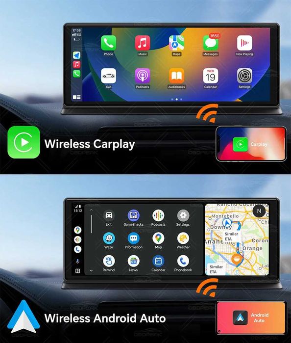 Мултимедия OBDPEAK K2 PRO 11.3"с carplay и android auto