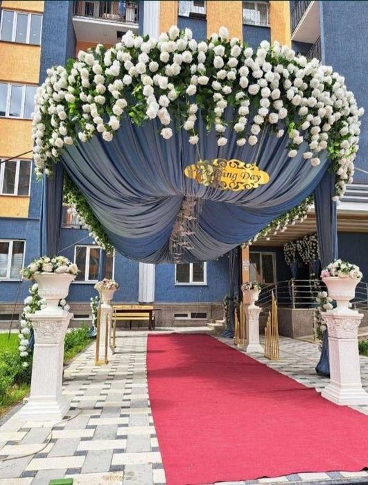 Туйларни сахна, квартира олди, келин хонаси, оформление киламиз