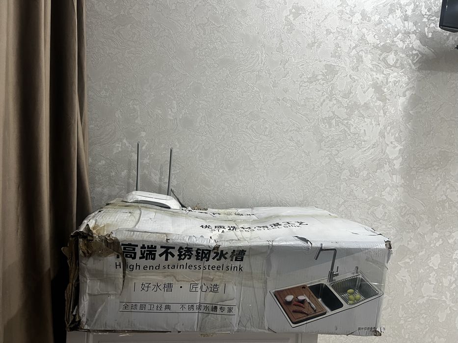 Современные кухонный мойка со сместителем