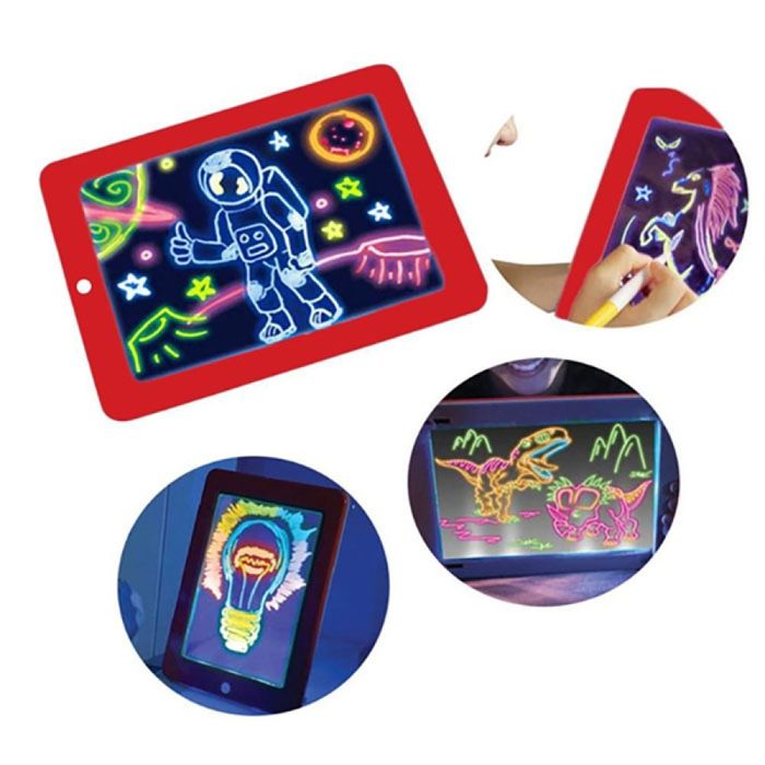 Tableta interactiva MAGIC PAD 3D tabla magica de desenat+accesorii