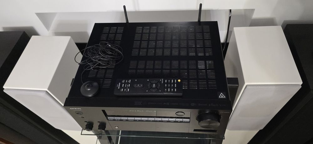 Receiver 7.2 Onkyo TX-NR686 Dolby Atmos Wifi Bluetooth 4k Tidal Phono