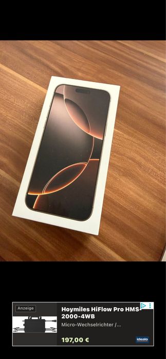Vand Iphone 16 Pro max 256 10/10  liber de retea stare impecabil