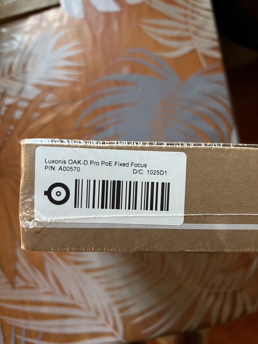 Vand camera oak-d poe pro