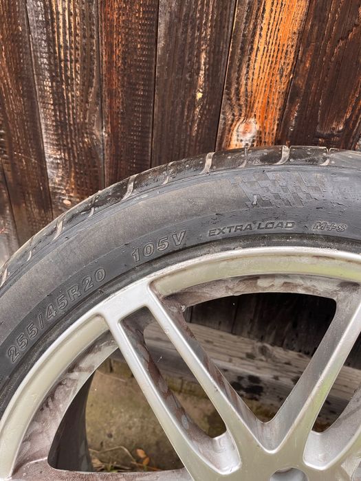 Set jante de aliaj originale Audi Q5+anvelope