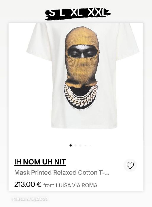 Tricouri IH NOM UH NIT | Palm| Gucci| lichidare stoc | prețuri mici