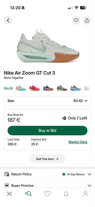 Nike Air Zoom Gt cut 3 Shine Together-Adidasi de baschet