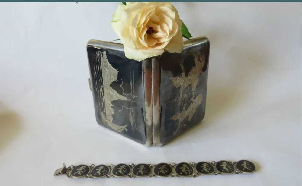 Argint masiv Nielo, siam