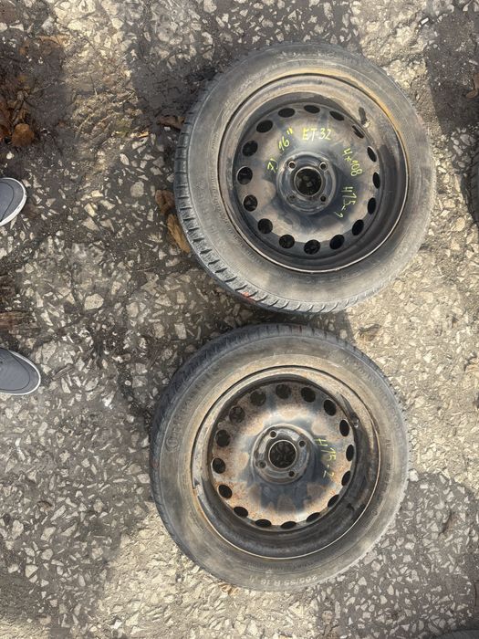 2 броя стоманена джанта 7Jx16''ET32 4x108 ном 15