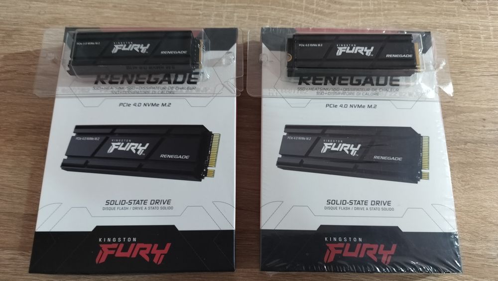 SSD 2x2TB KINGSTON Fury Renegade, 4TB