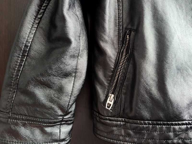 Geaca piele Zara, mărimea 128, 8 ani