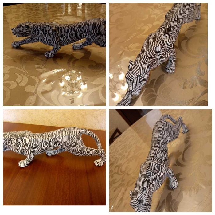 Новая подарочная статуэтка "Гепард", в упаковке 30см