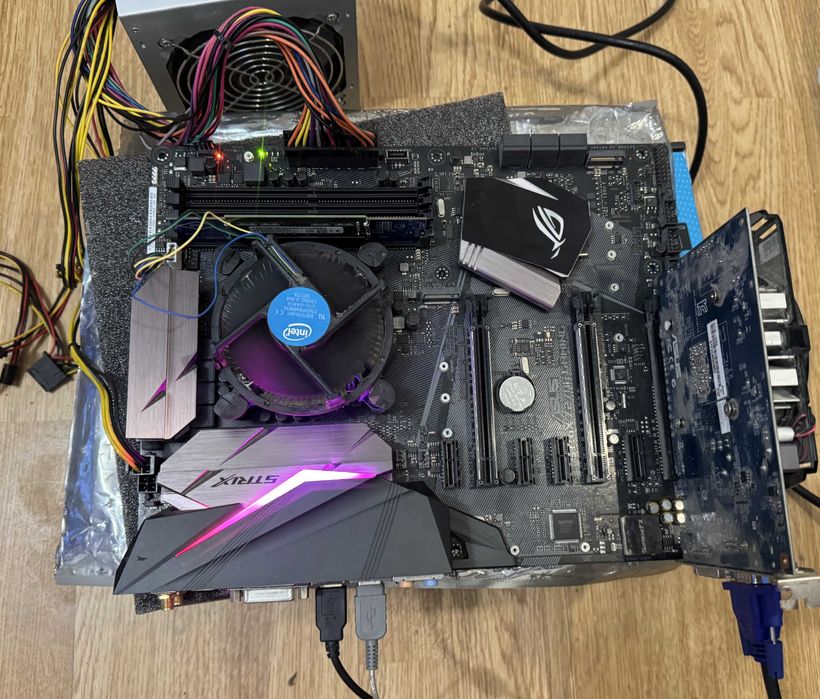 kit placa de baza Asus Strix z270e Gaming  /intel  core I7-7700K
