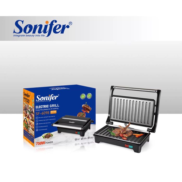 Электрический гриль-барбекю Sonifer SF-6098