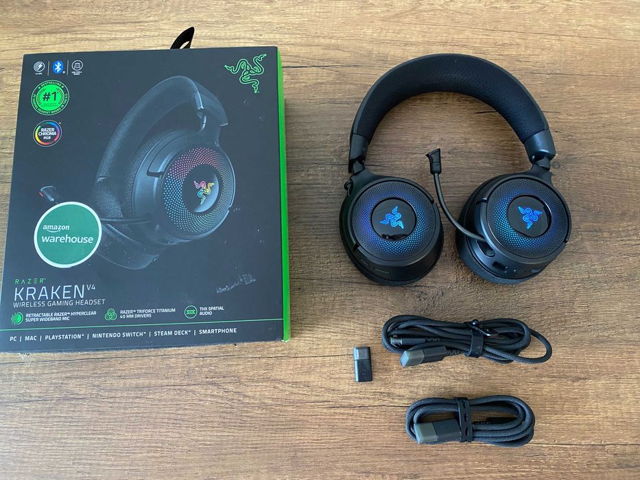 Гейминг слушалки Razer - Kraken V4