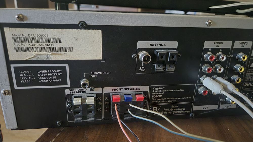 DVD Philips DFR 1600